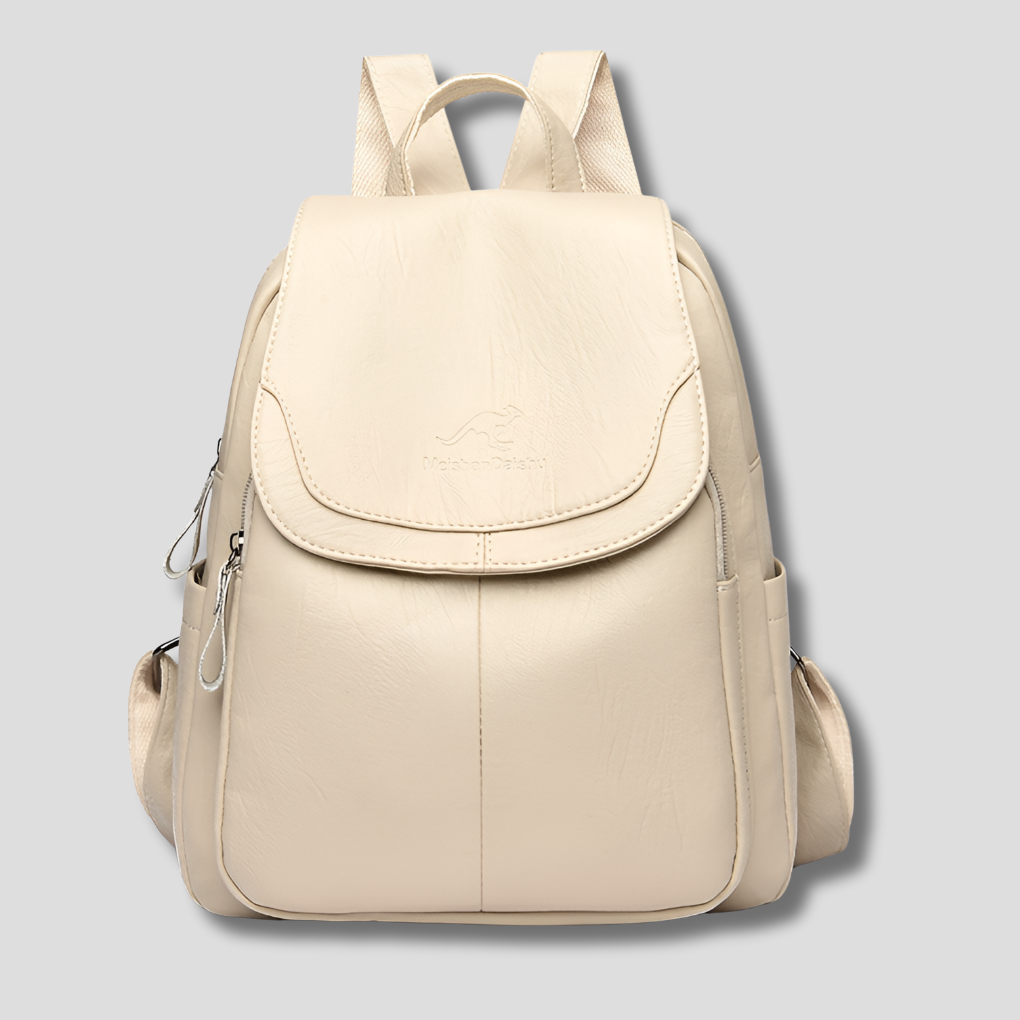 Women's Leather Anti-Theft Backpack
