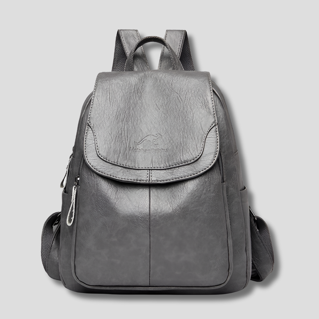 Women's Leather Anti-Theft Backpack