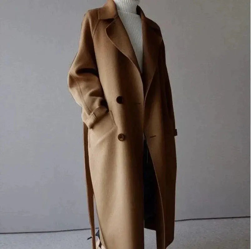 Women's Long Wool Coat