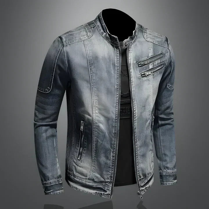 Classic Vintage Blue Jeans Jacket - OutfitLondon