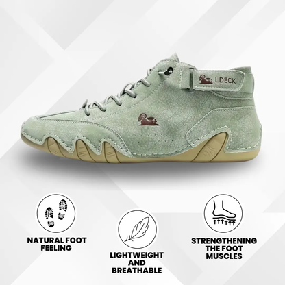 Comfortable Suede Minimalist Footwear