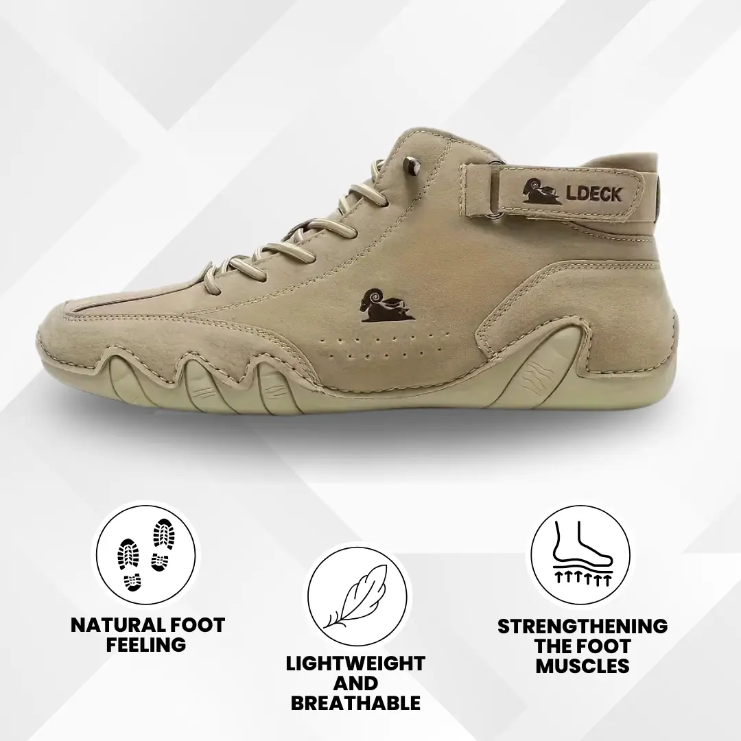 Comfortable Suede Minimalist Footwear