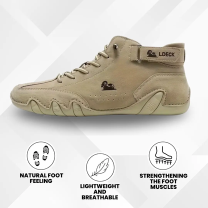 Comfortable Suede Minimalist Footwear