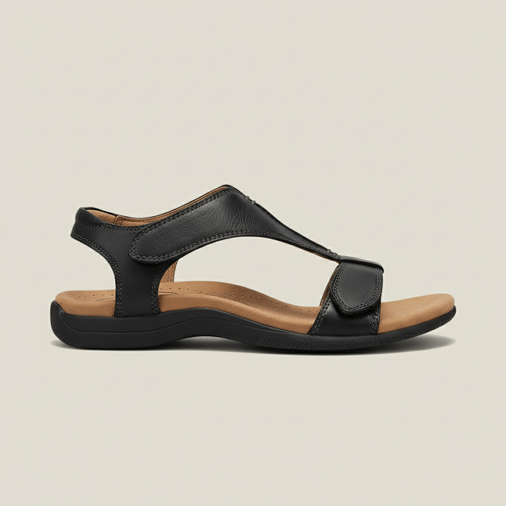 Easy Fit Velcro Strap Comfort Sandals