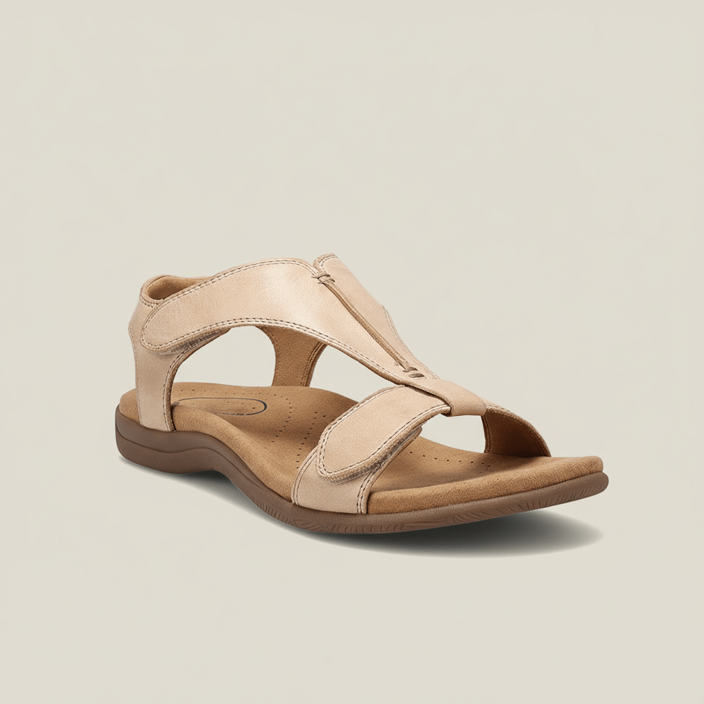 Easy Fit Velcro Strap Comfort Sandals