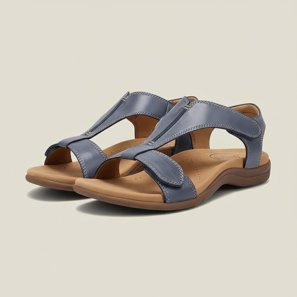 Easy Fit Velcro Strap Comfort Sandals