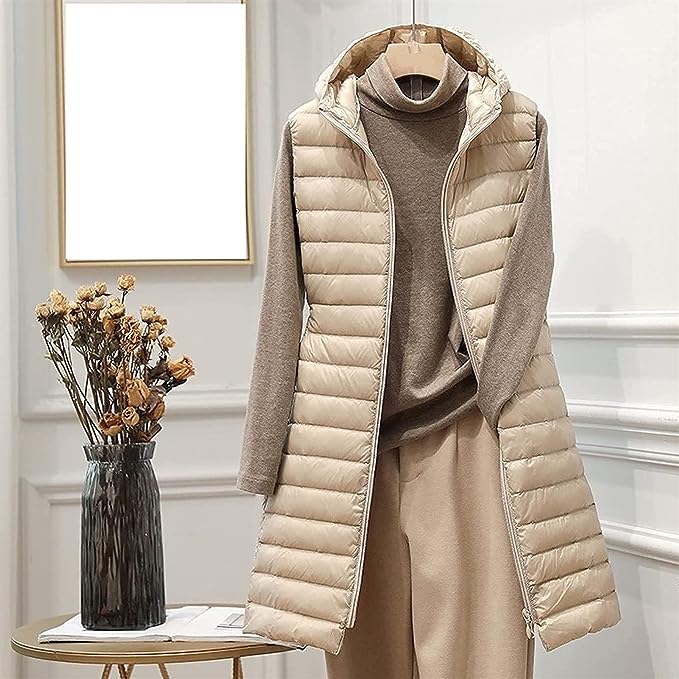 Warm Quilted Hooded Women's Winter Coat - OutfitLondon