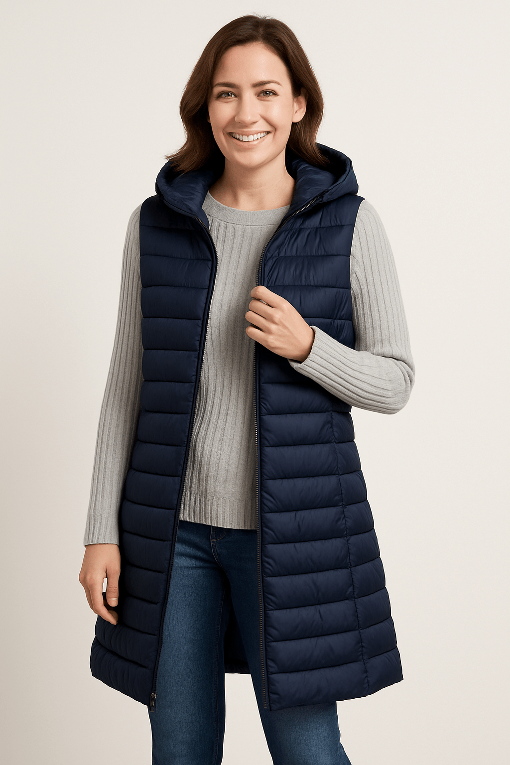 Warm Quilted Hooded Women's Winter Coat
