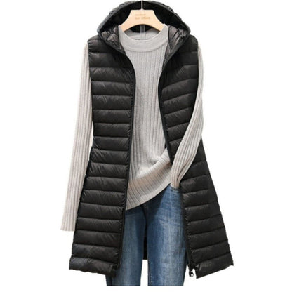Warm Quilted Hooded Women's Winter Coat