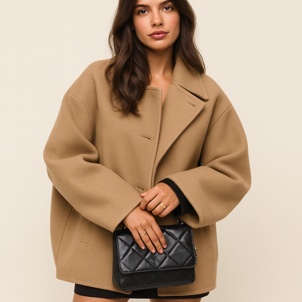 Luxurious Long Wool Winter Coat for Ladies