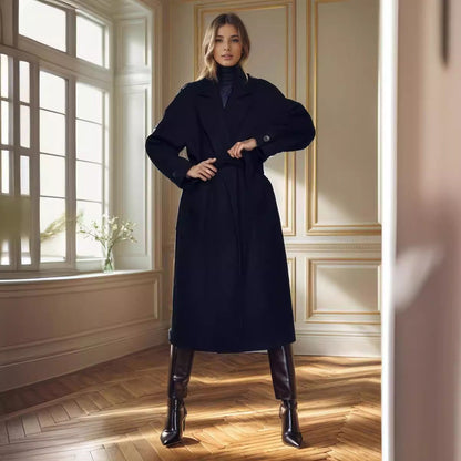 Premium Tan Wool Winter Overcoat