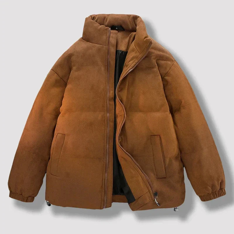 Retro Style Down Filled Coat - OutfitLondon