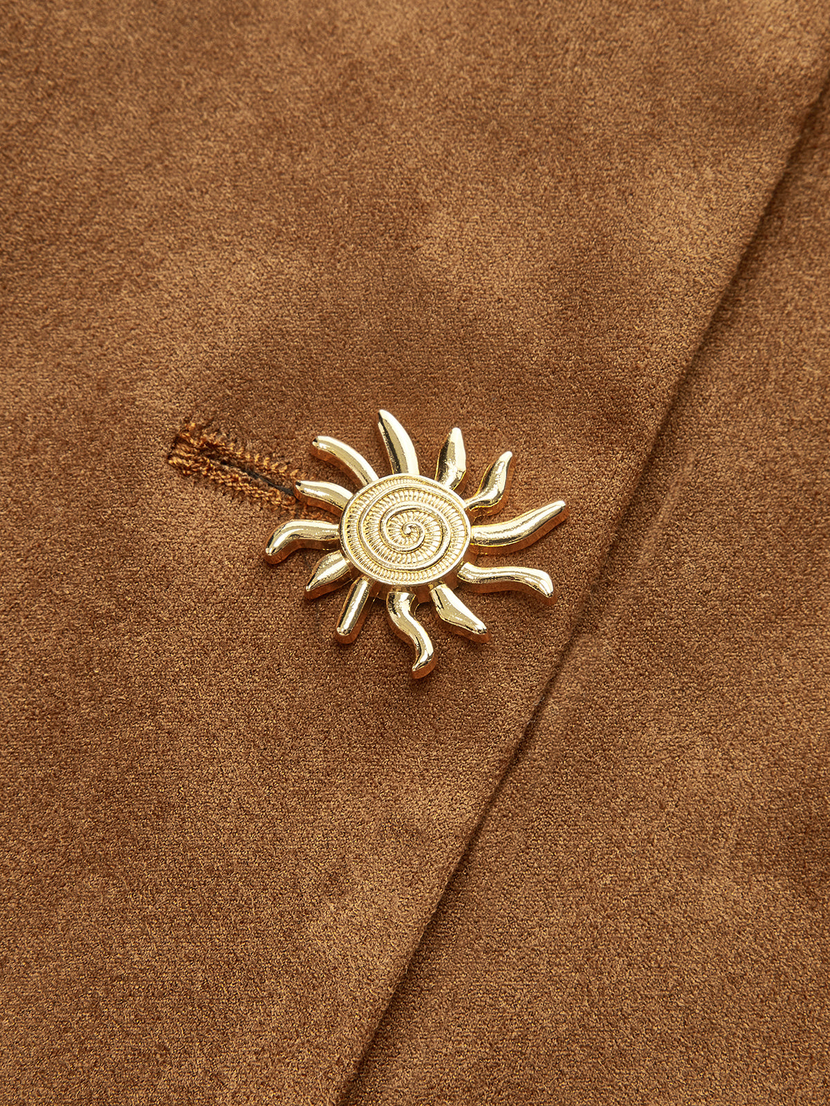 Women's Fitted Suede Short Jacket