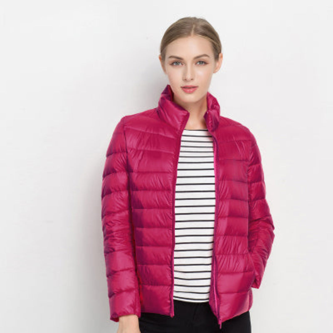 Cozy Women's Insulated Long Sleeve Winter Coat