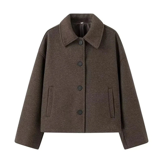 Comfortable Women's Oversized Coat - OutfitLondon