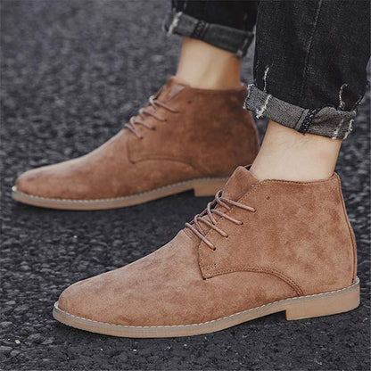 Comfortable Lace Up Ankle Boots with Arch Support