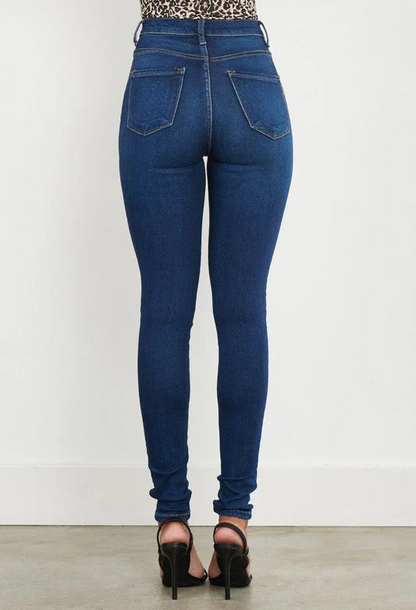 Women's High Rise Slim Fit Jeans