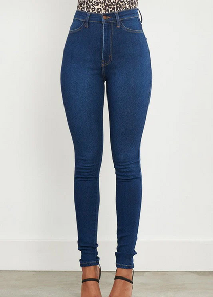 Women's High Rise Slim Fit Jeans