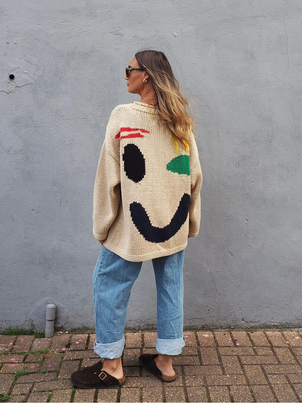 Cozy Large Knit Women's Sweater