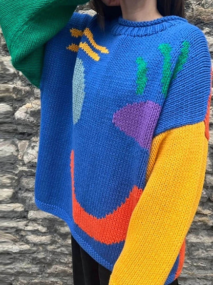 Cozy Large Knit Women's Sweater