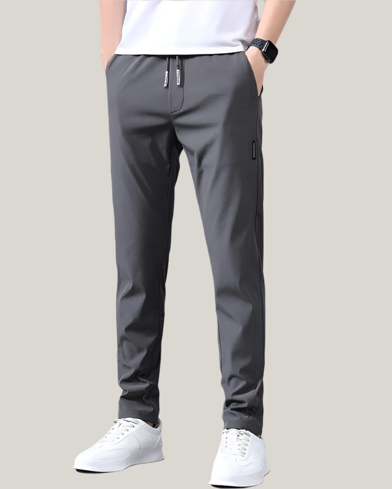 Men's Comfort Fit Elastic Waist Pants