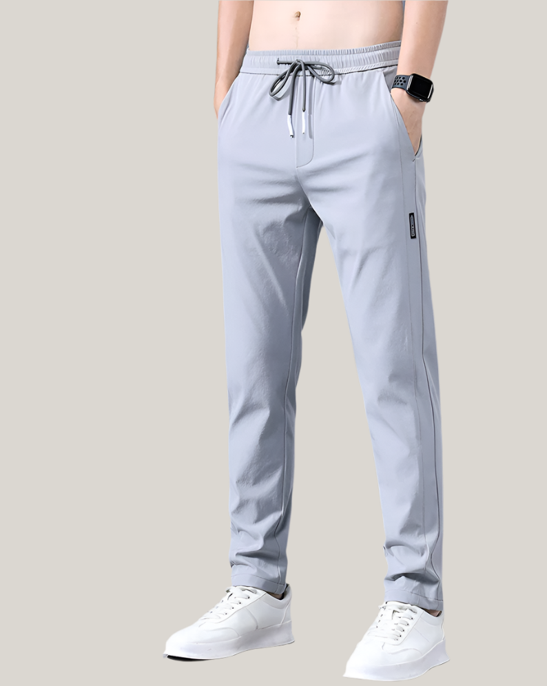 Men's Comfort Fit Elastic Waist Pants