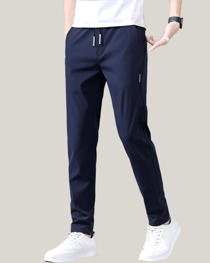 Men's Comfort Fit Elastic Waist Pants