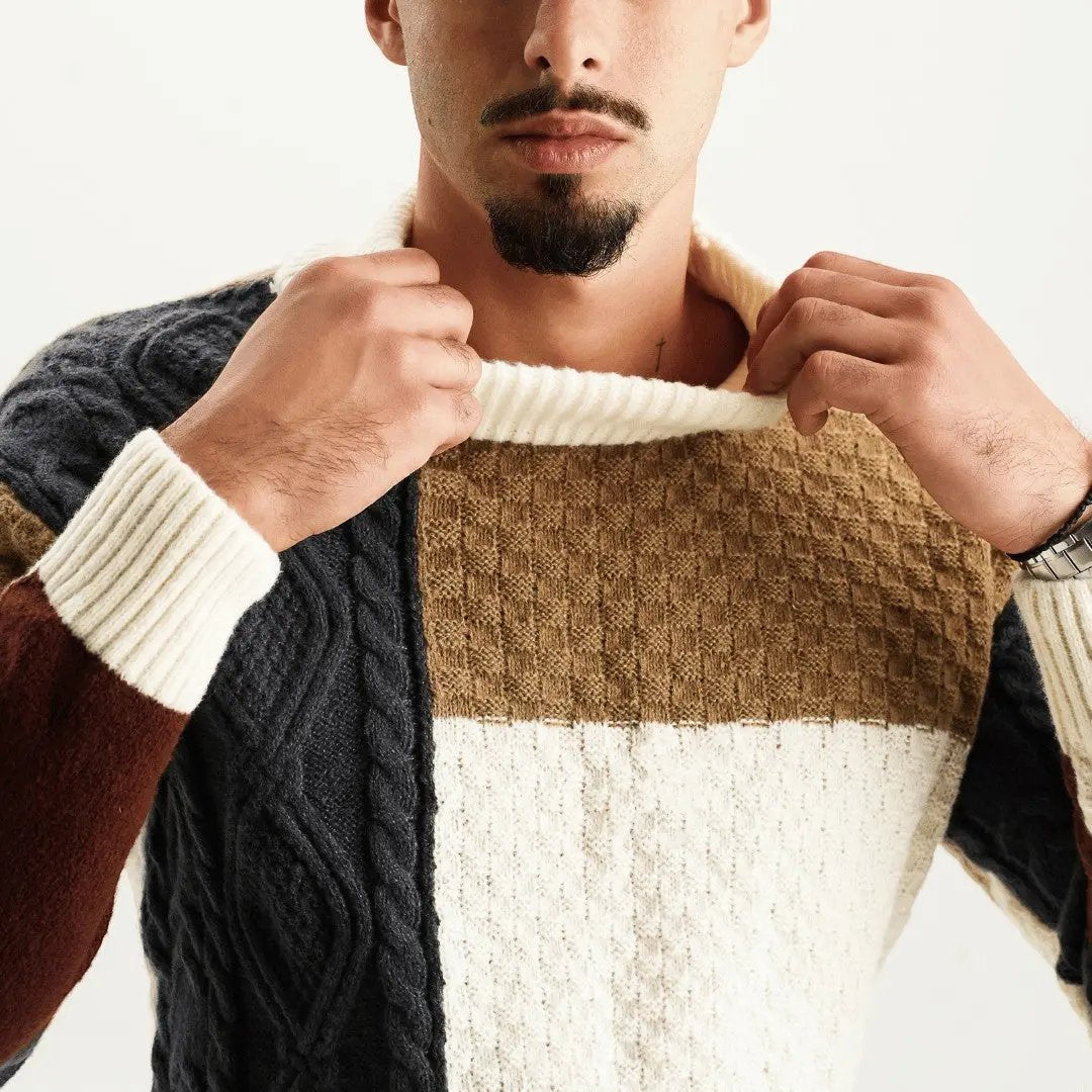 Men's Cotton Crewneck Sweater