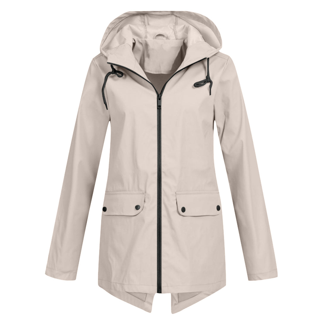 Women's Rainproof Hooded Winter Jacket - OutfitLondon