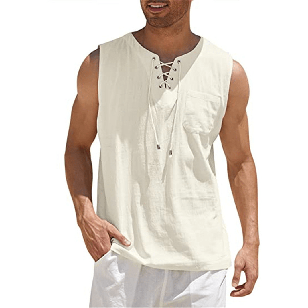 Lightweight Breathable Tank Top Shirt - OutfitLondon