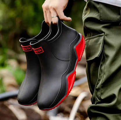 Waterproof Outdoor Insulated Rain Boots for Men