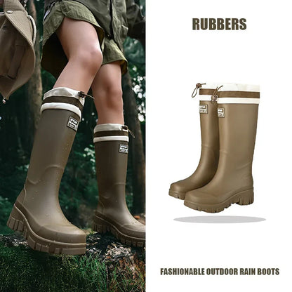 Waterproof Insulated Rain Boots for Men Women Kids