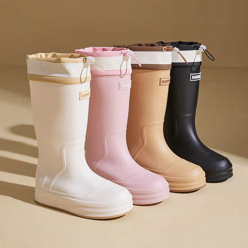 Waterproof Insulated Rain Boots for Ladies - OutfitLondon