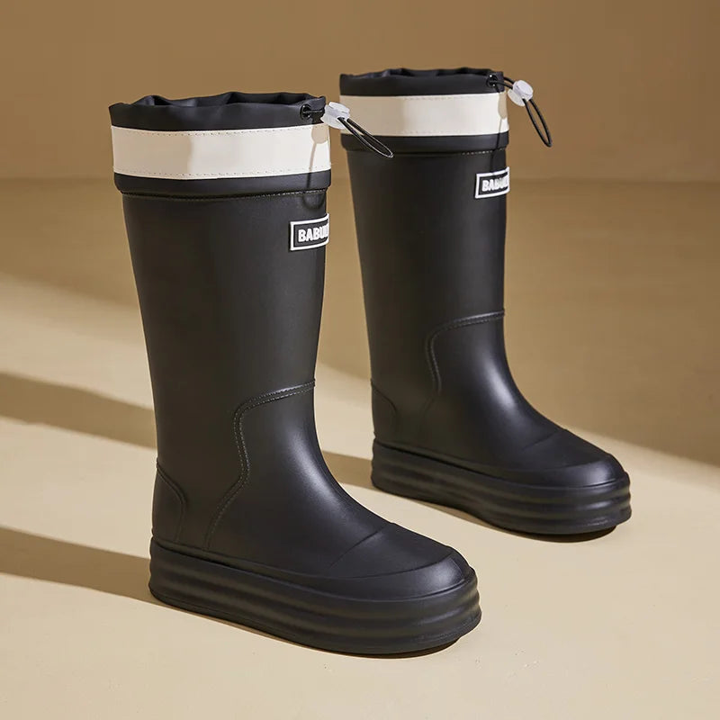 Waterproof Insulated Rain Boots for Ladies