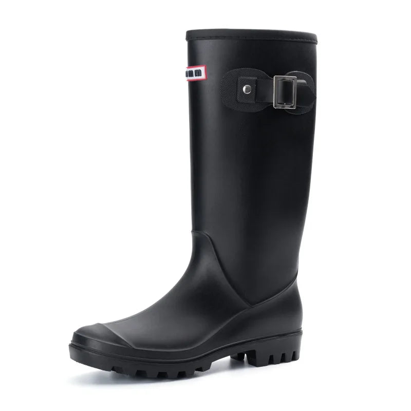 Warm Waterproof Insulated Rain Boots for Women