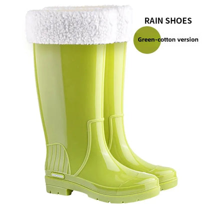 Waterproof Women's Mid Calf Rain Boots