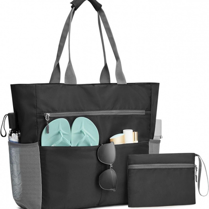Large Waterproof Summer Beach Tote Bag - OutfitLondon
