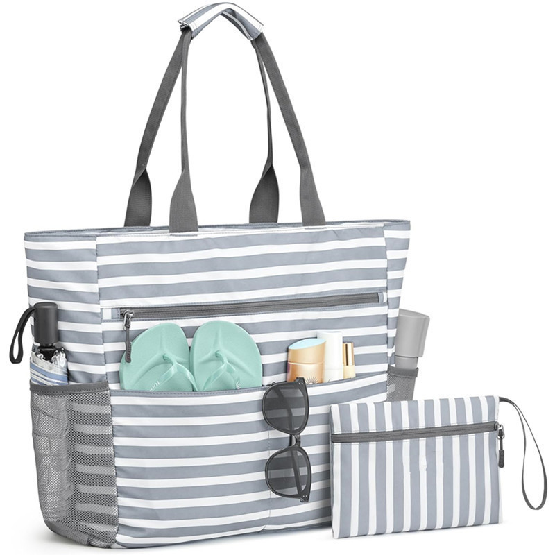 Large Waterproof Summer Beach Tote Bag