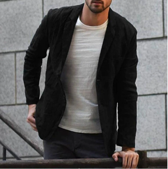Summer Chic Lightweight Blazer Jacket