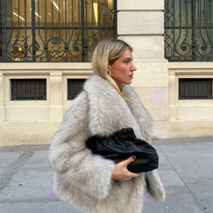 Premium Soft Vegan Fur Winter Coat