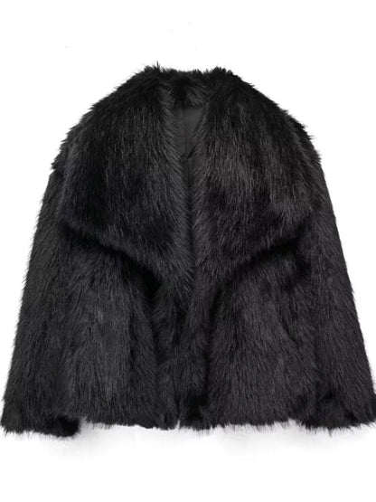 Premium Soft Vegan Fur Winter Coat
