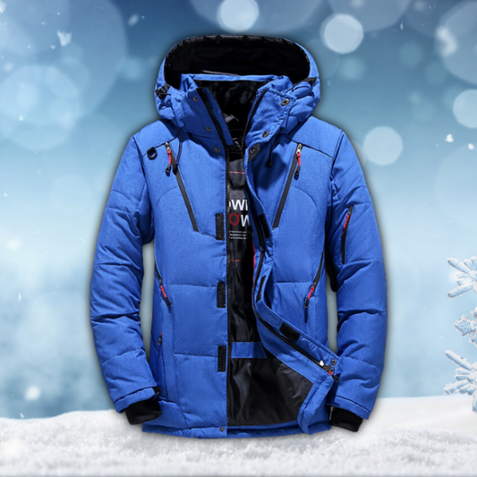 Arcticon Men's Insulated Winter Parka Jacket With Hood - OutfitLondon