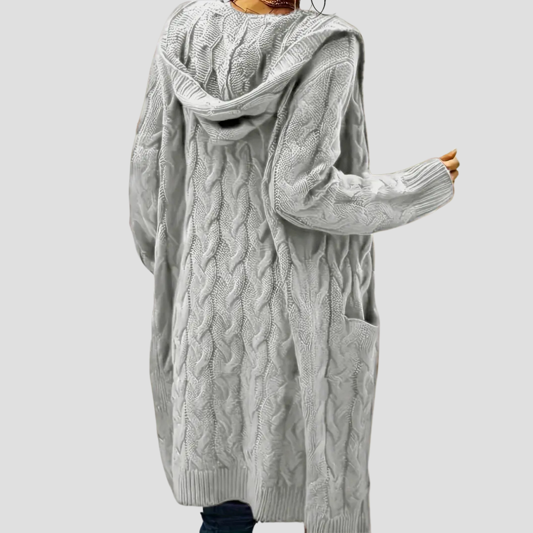 Cozy Women's Knitted Open Cardigan