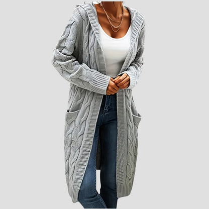 Cozy Women's Knitted Open Cardigan