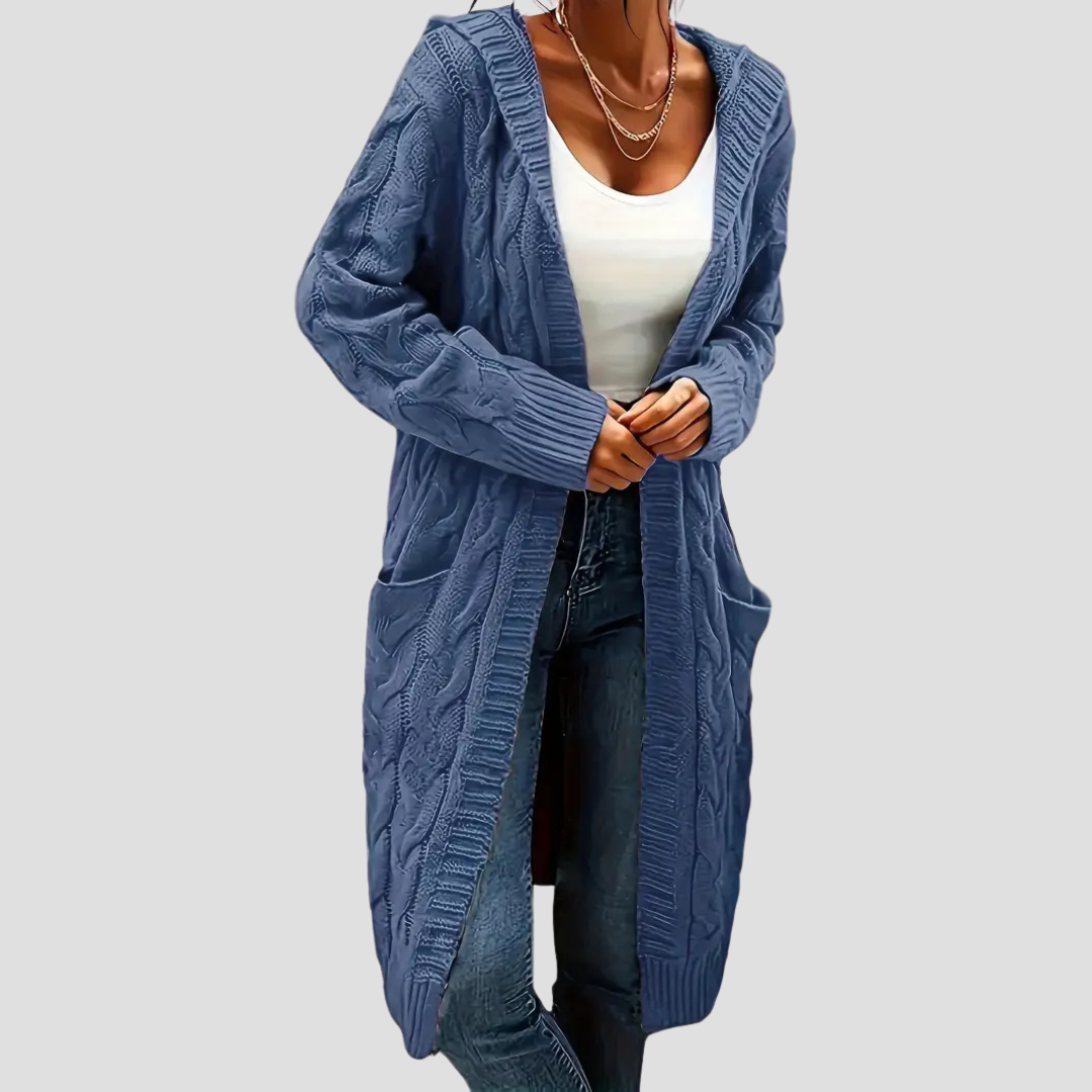 Cozy Women's Knitted Open Cardigan