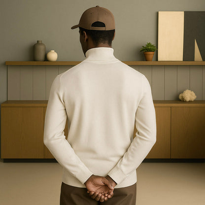 Men's Cashmere Turtleneck Sweater