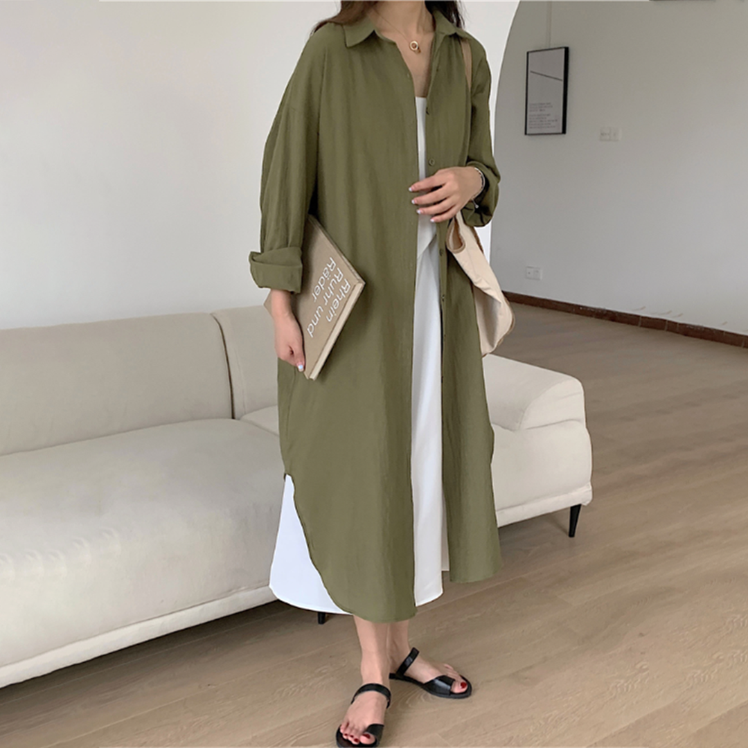 Loose Fit Casual Summer Dress for Ladies