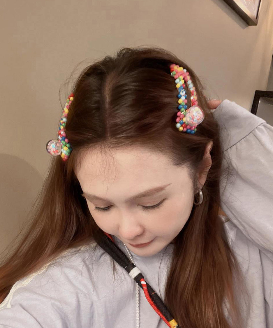Women's Hair Pin Alloy Resin Marble Elegant Daily Wear - OutfitLondon