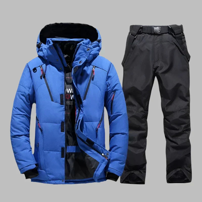 Warm Waterproof Men's Snow Ski Jacket Suit - OutfitLondon