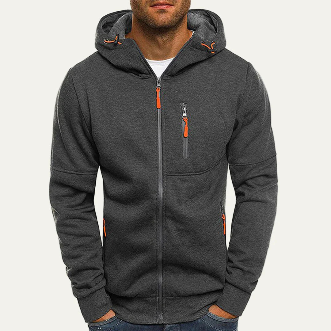 Men's Soft Graphic Hooded Sweatshirt - OutfitLondon